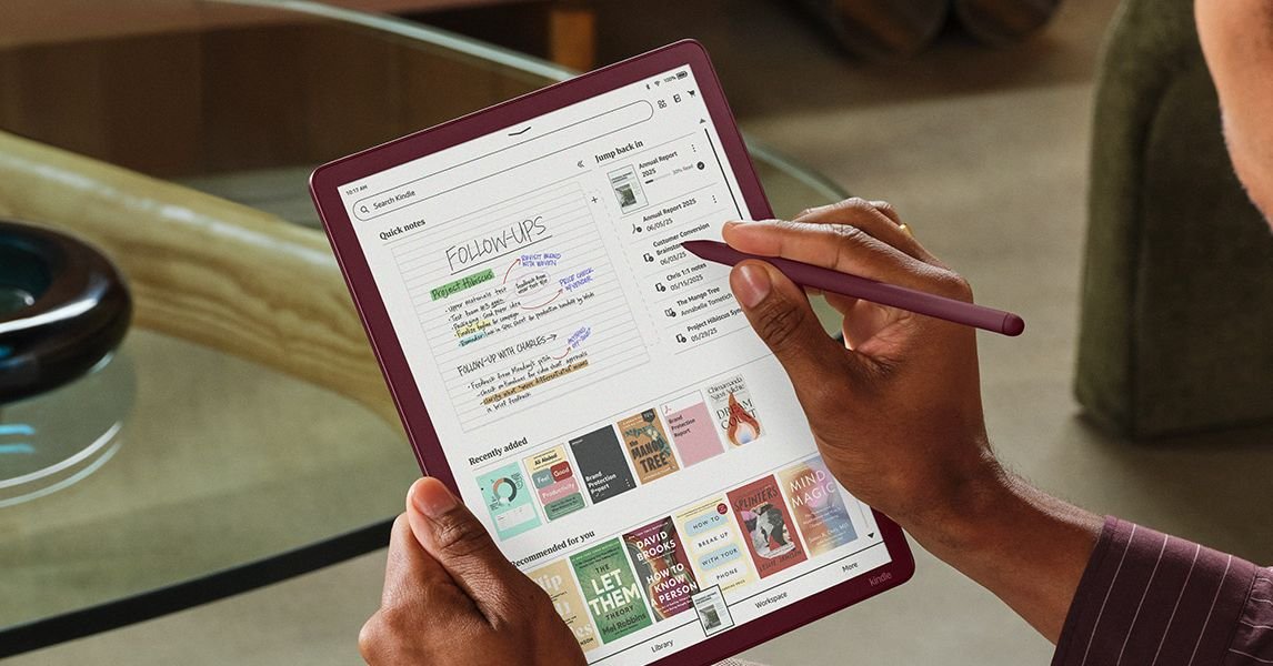 Alexa+ and Kindle Scribe Now Work With ‘Send to Alexa’