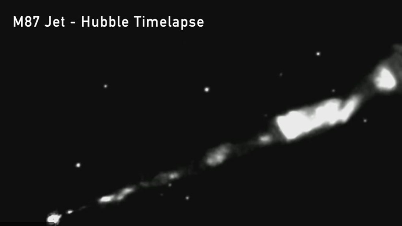 Scientists trace cosmic jet 3,000 light-years to first-ever imaged black hole