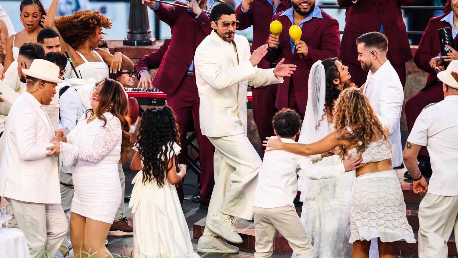 Bad Bunny’s Super Bowl Halftime Show: Real Wedding, Hosted by Surprise Guest Lady Gaga and Other Celebrities | NFL News