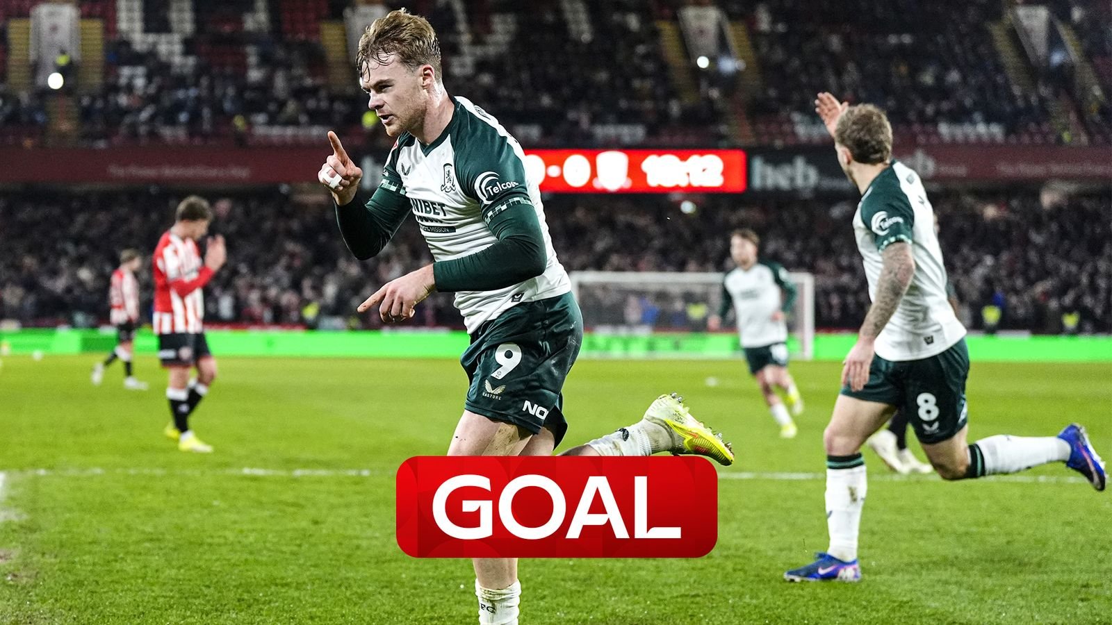 ‘Towards the top’ | Conway helps Middlesbrough take the lead at Sheffield United