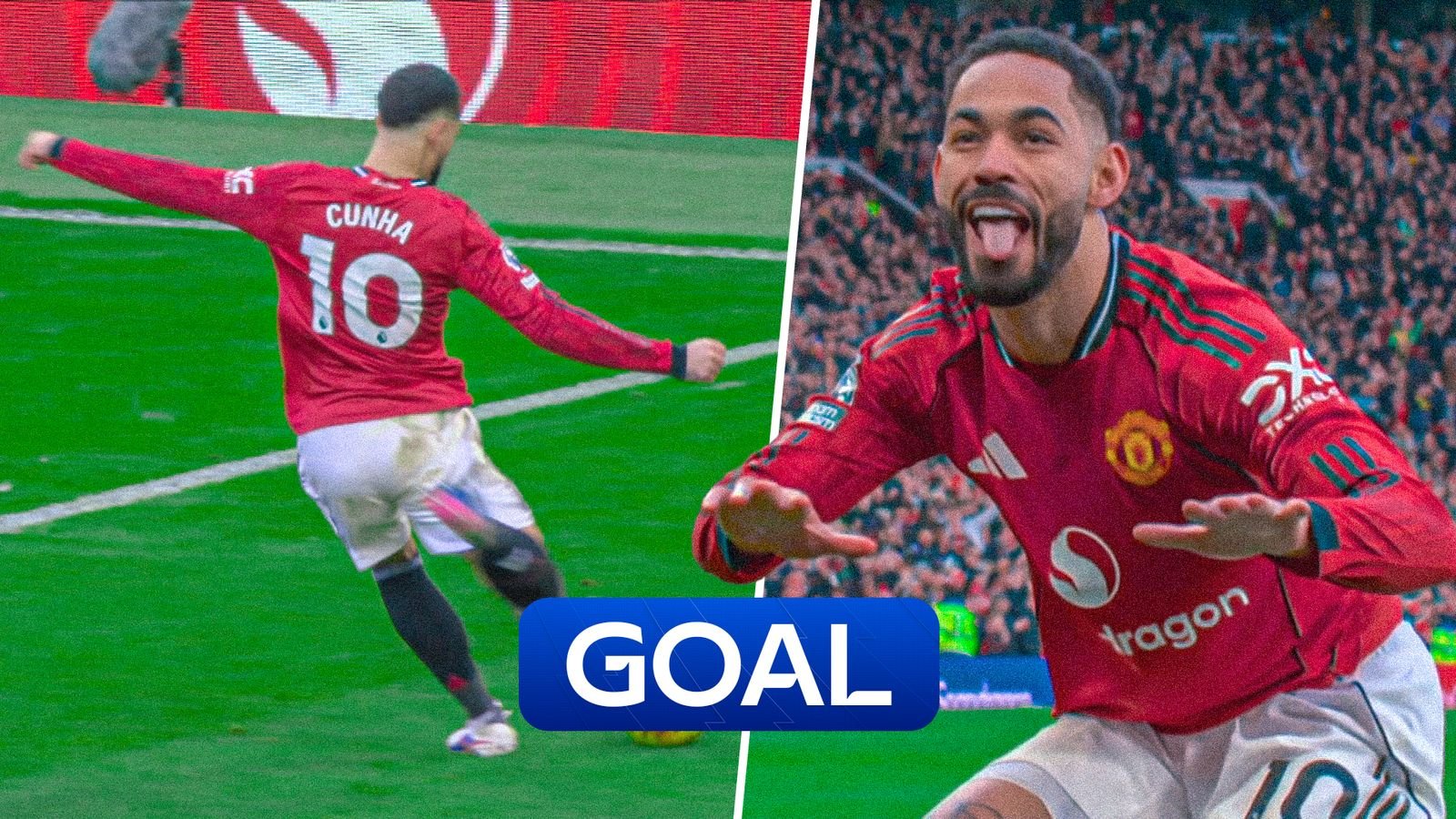 ‘Emphasis on the finish!’ | Cunha’s stunning goal doubles United’s lead over Fulham