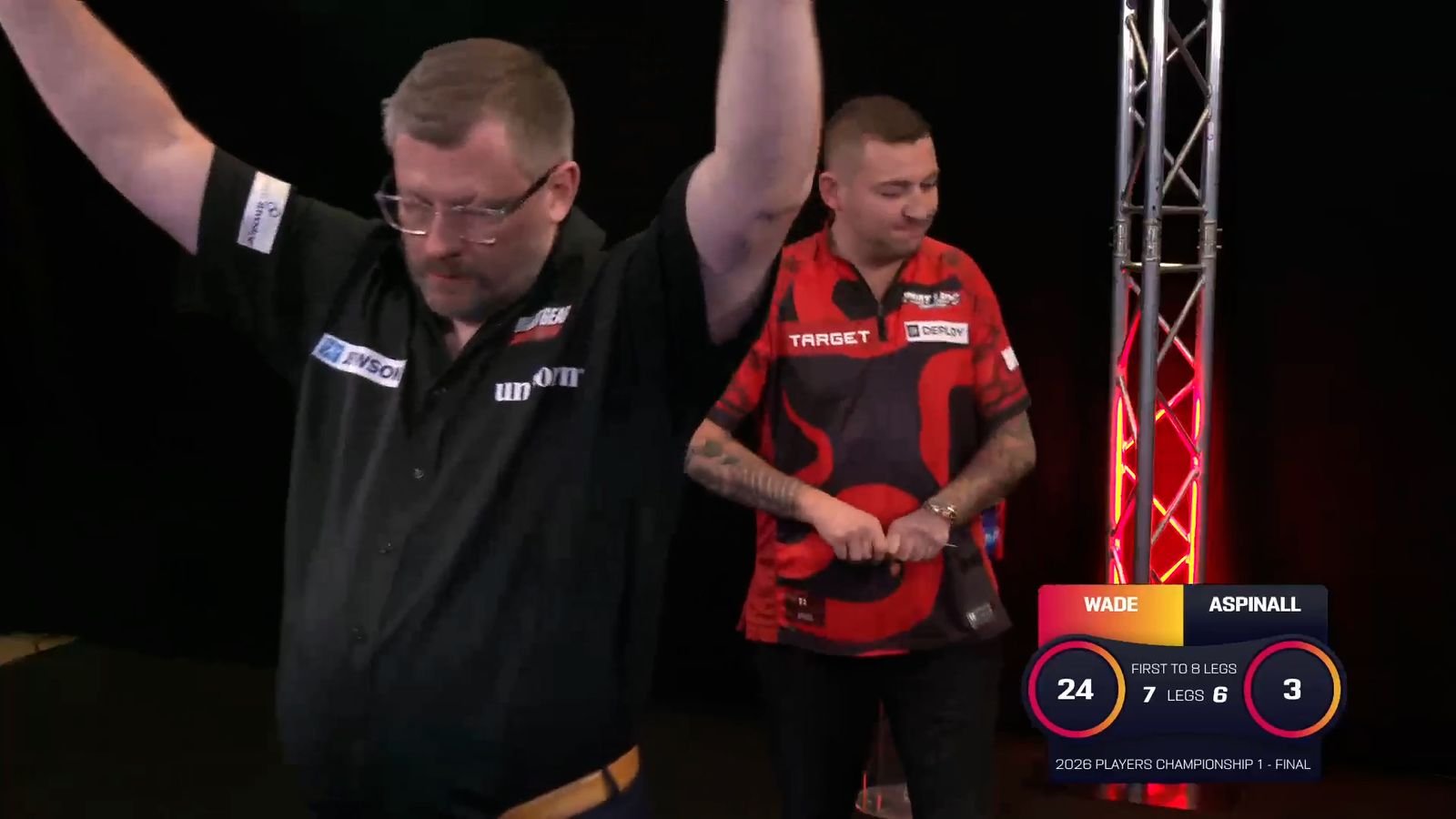 Moment of victory! Wade wins first Players Championship in 2026