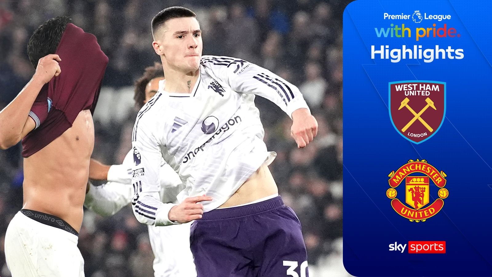 Sesco scored a stunning equalizer in the 96th minute to end United’s winning streak