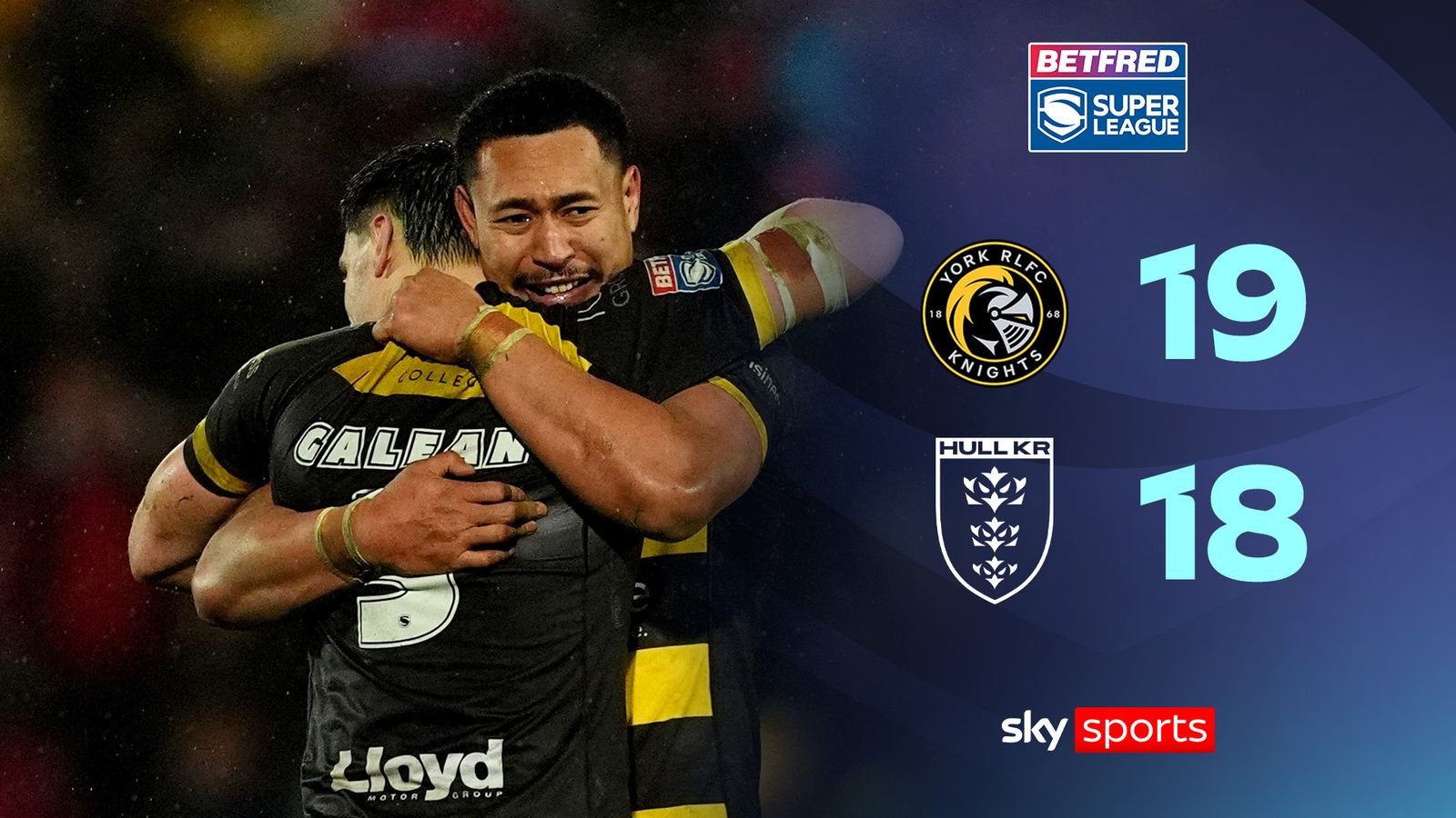 York Knights beat Hull City in Super League opener