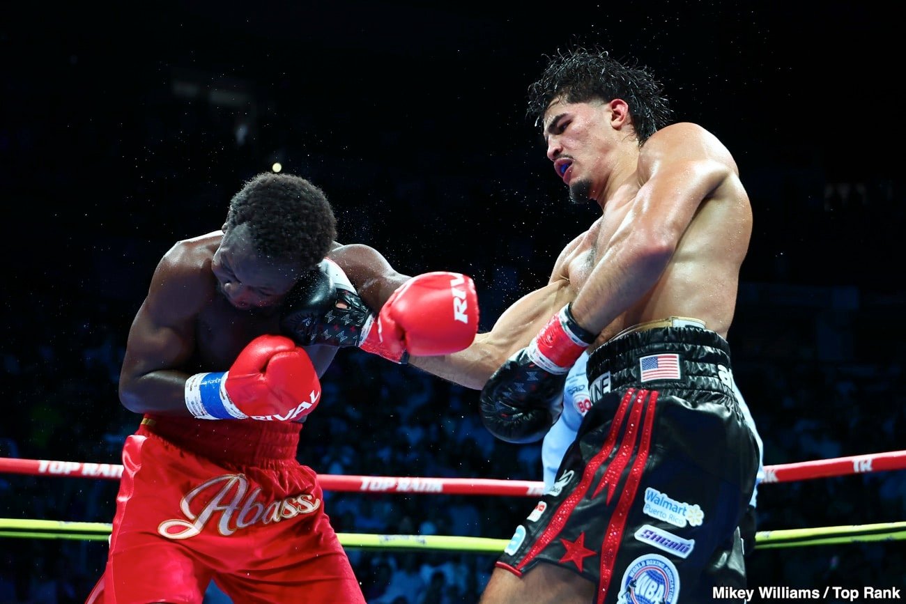 Xander Zayas unifies title by surpassing Abass Baraou