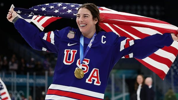 Hilary Knight played with a torn knee ligament in the U.S. women’s race for Olympic gold in hockey