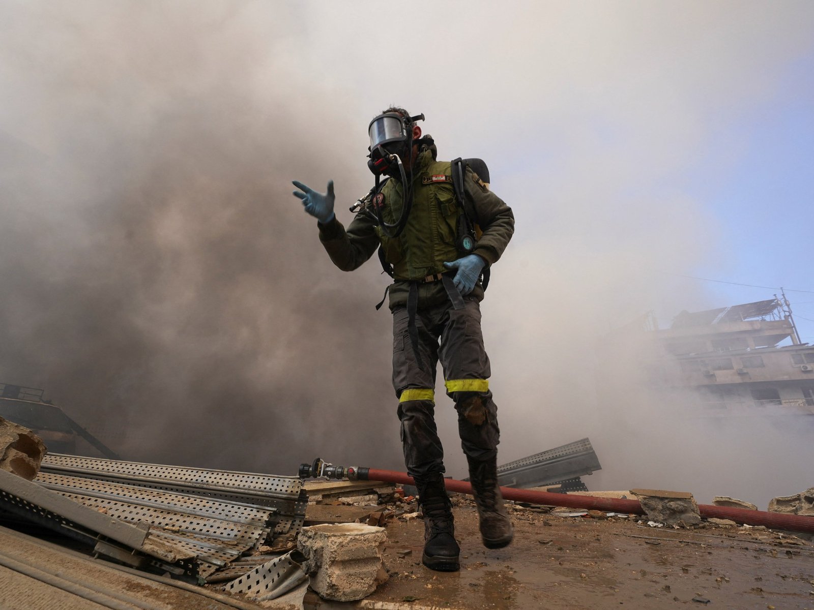 Hezbollah fires drones at Israel, attacks Beirut in Israel-Iran conflict