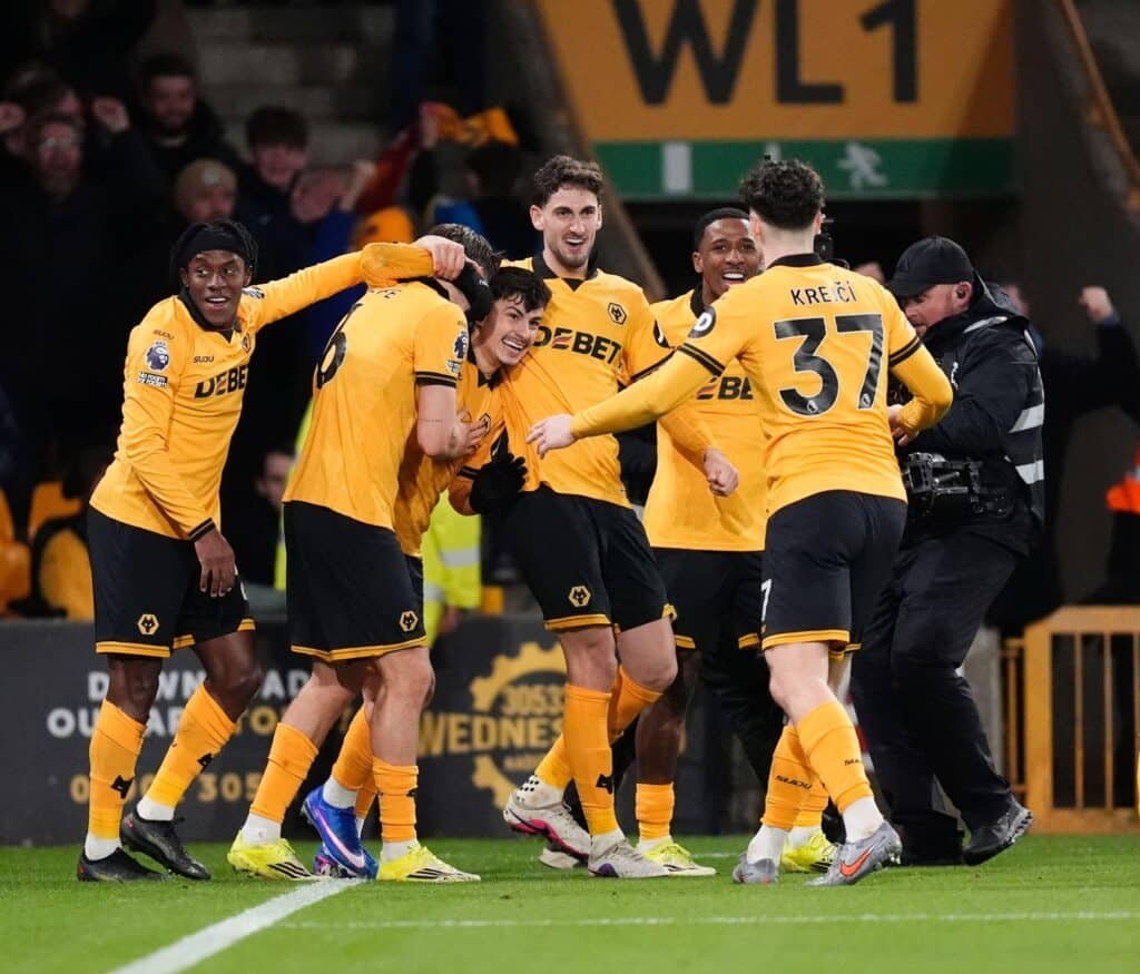 The champions were stunned by a late Molineux winner