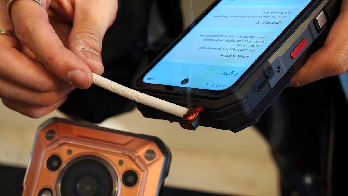 The weirdest phone at MWC 2026 could start a fire (on purpose)