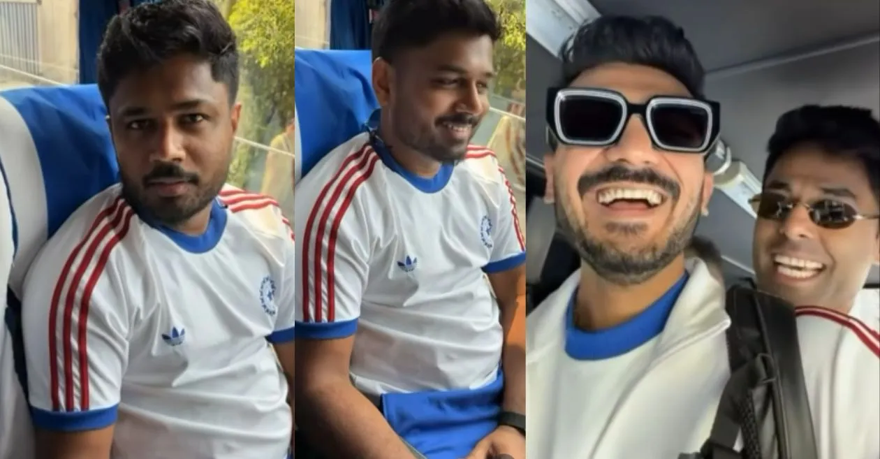 Watch: Axar Patel jokingly taunts Sanju Samson after his match-winning performance against West Indies in T20 World Cup 2026