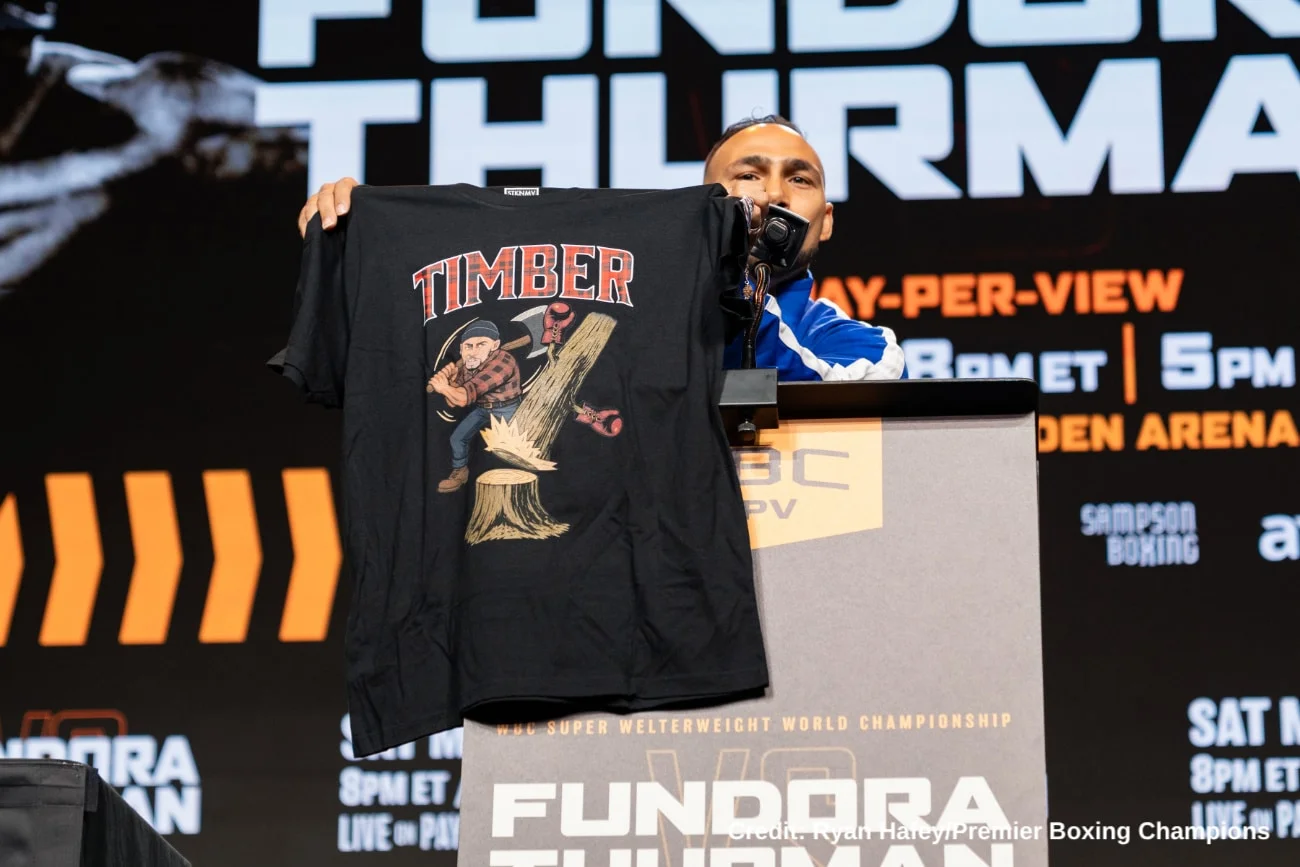 Fundora calls Keith Thurman a ‘salesman’ ahead of title fight