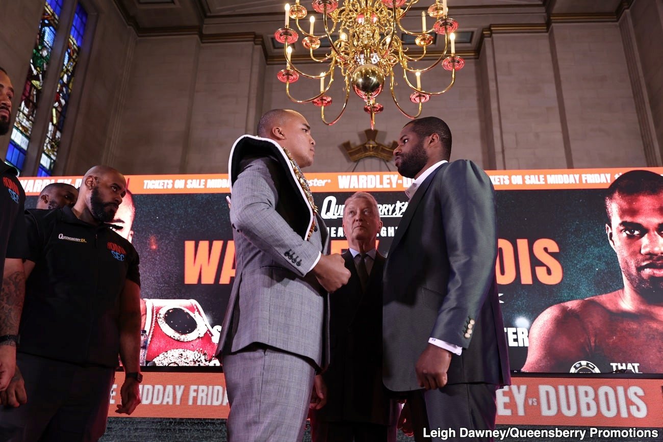 Laurence Okolie chooses Daniel Dubois over Fabio Wadley