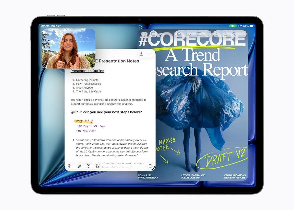 Apple has updated the iPad Air with the M4 chip