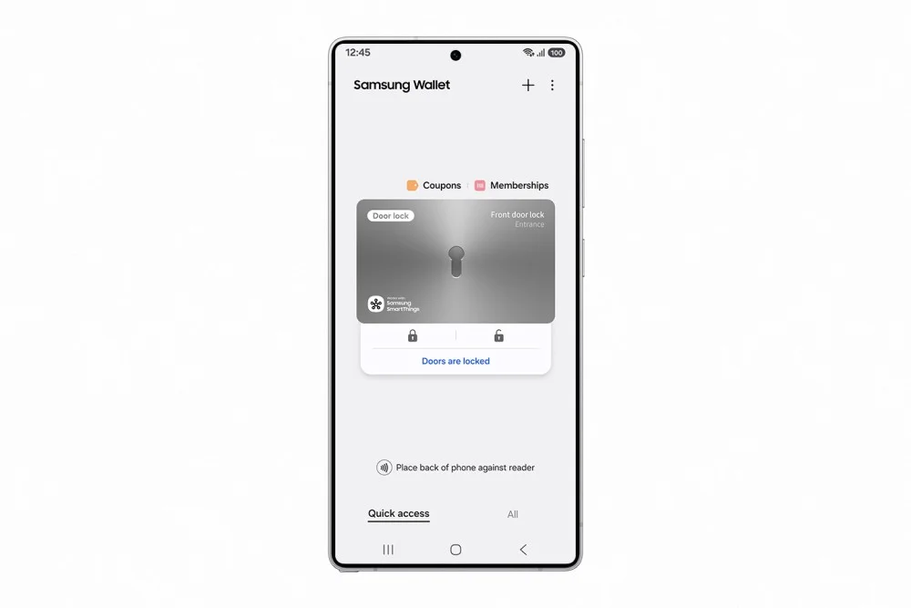 Samsung Wallet can now hold your house keys