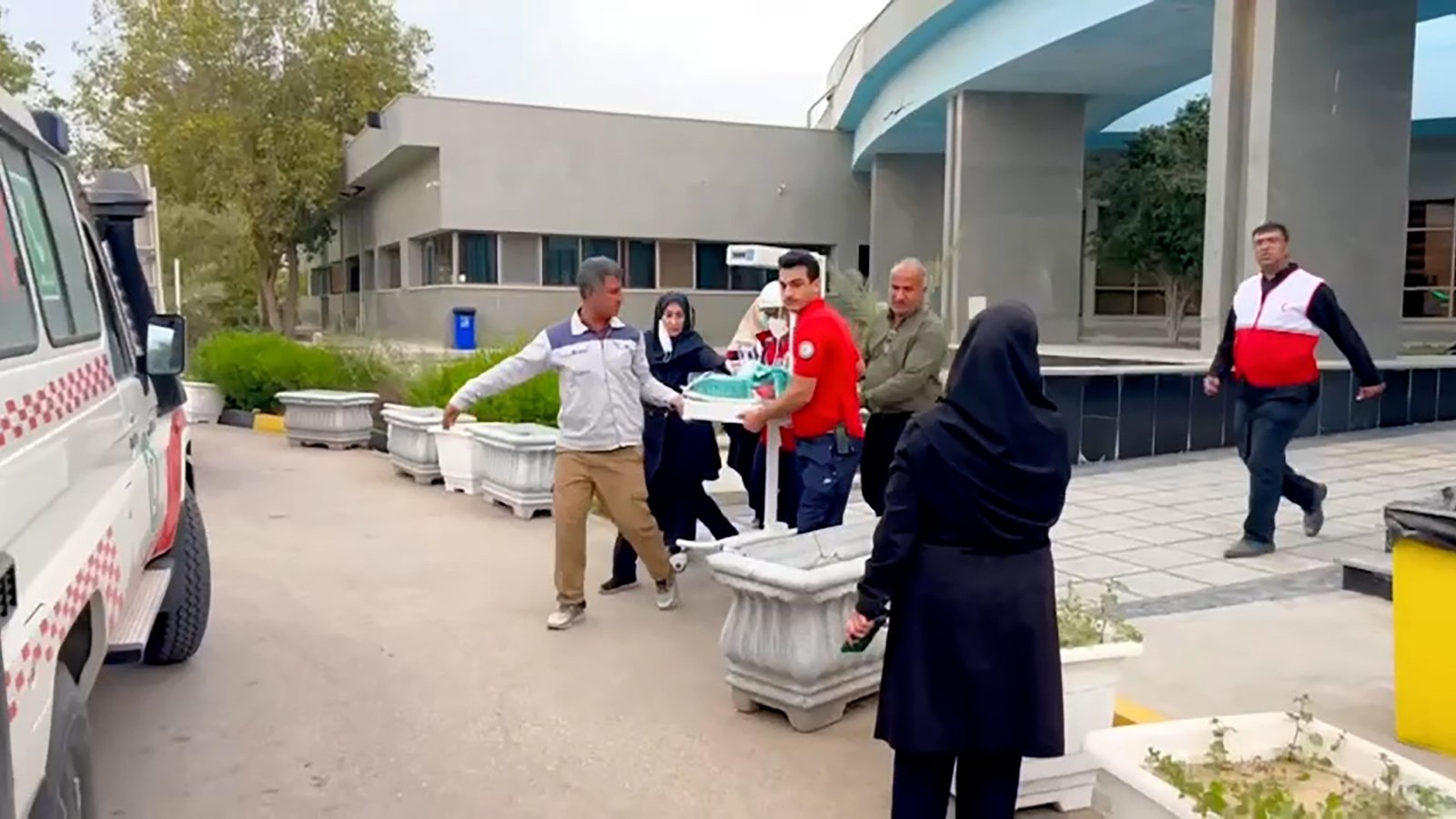 Baby evacuated from Iranian hospital damaged in US-Israeli attack Israel-Iran conflict