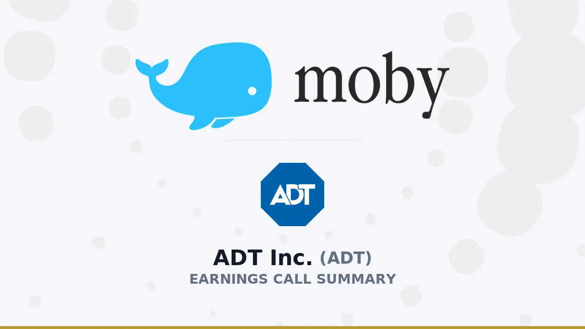 ADT Inc. Q4 2025 Earnings Call Summary