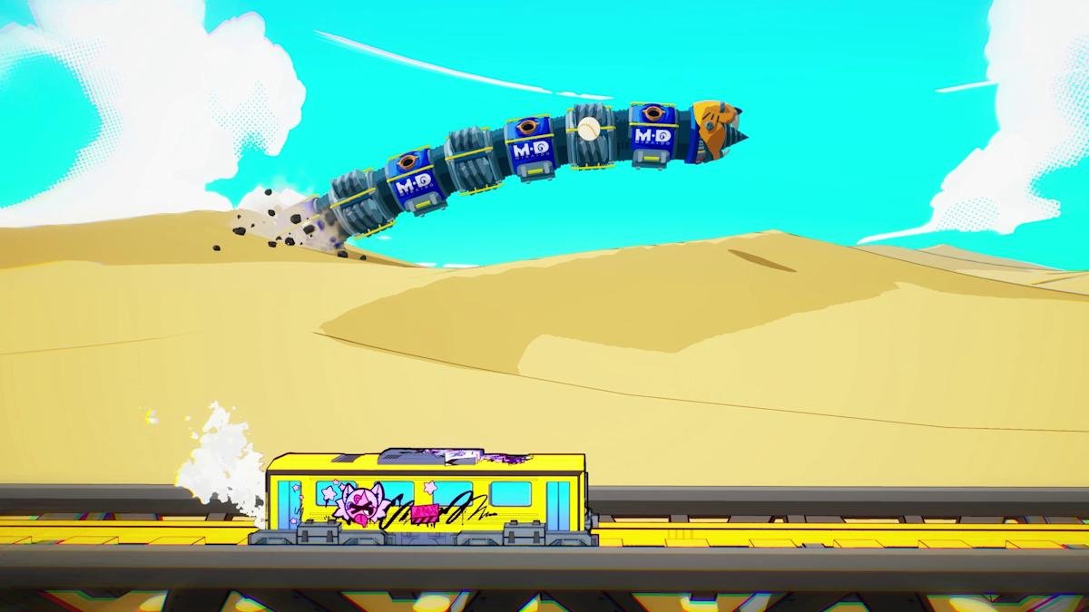 Skateboarding train game Denshattack! out June 17