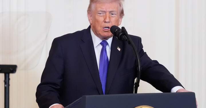 Trump says Iran war timeline likely 4-5 weeks, but could go ‘much longer’ – National