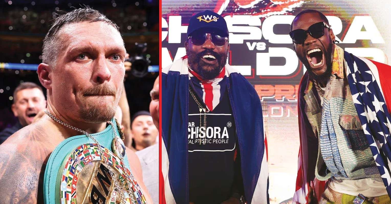 Oleksandr Usyk picks winner in Deontay Wilder vs. Derek Chisora ​​fight